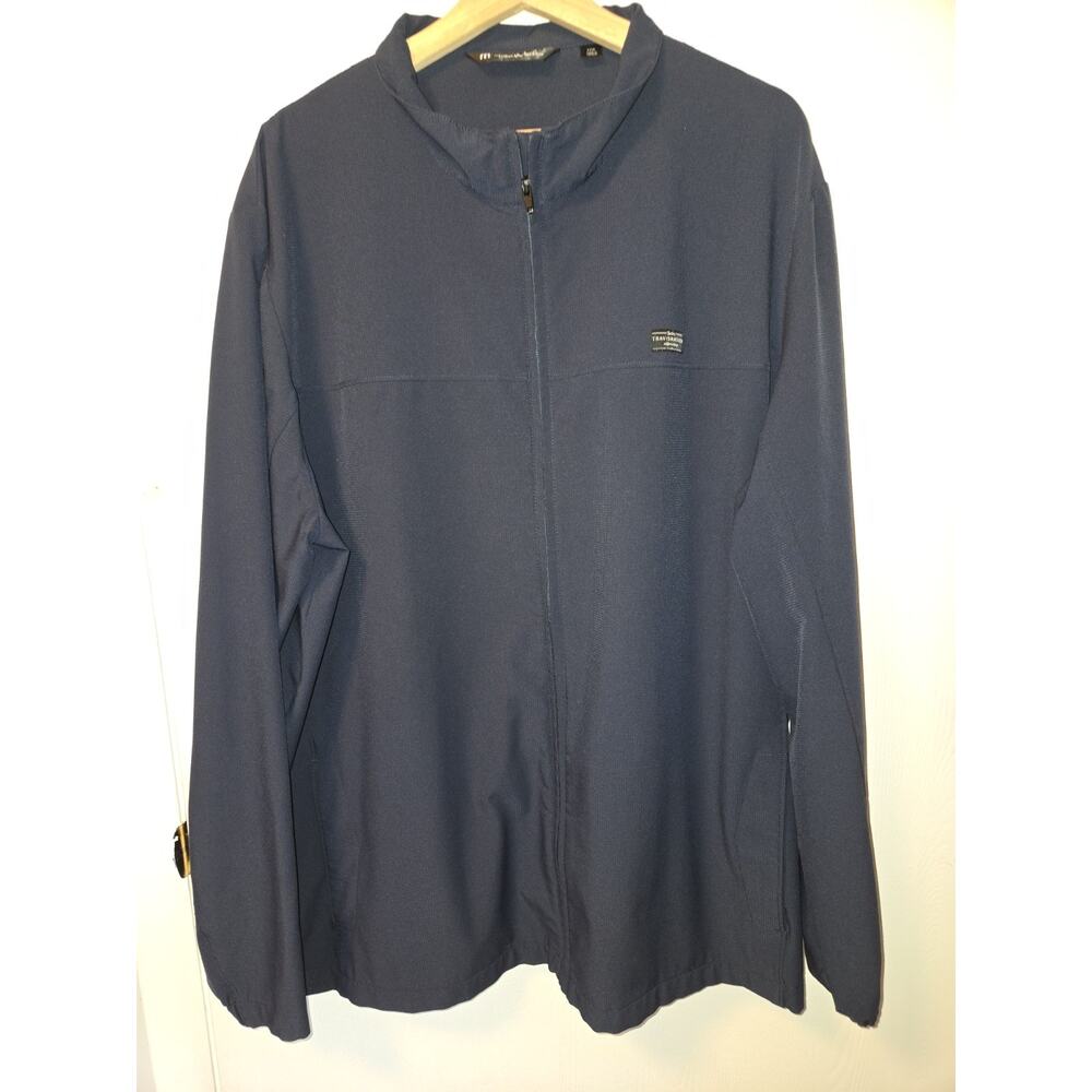 Travis Mathew Jacket Men’s 3X XXXL Crystal Cove 2.0 Blue Golf Windbreaker Active